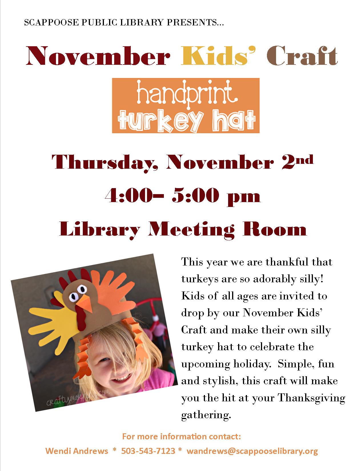 11.02.17 KIDS CRAFT- turkey hats.jpg