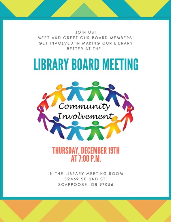 Join us!MEET AND GREET OUR BOARD MEMBERS!GET INVOLVED IN MAKING OUR LIBRARY BETTER AT THE...jpg