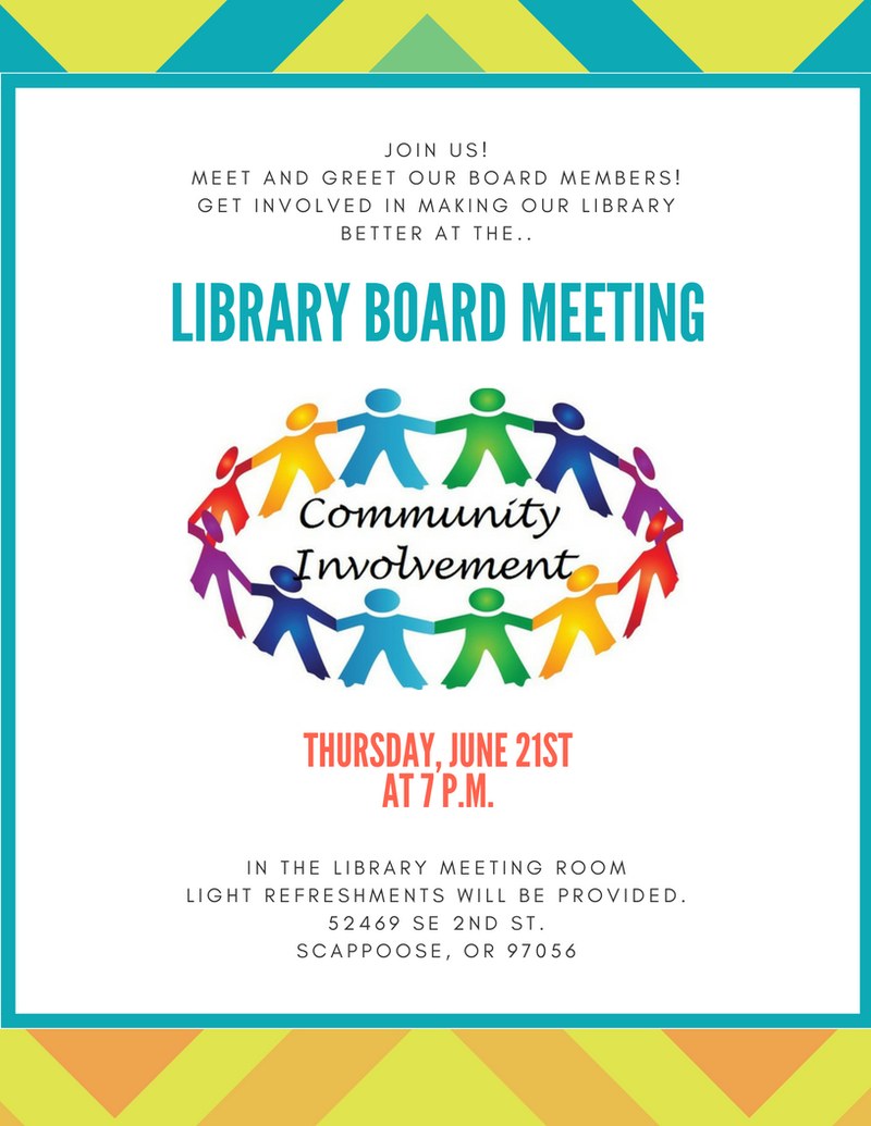 Join us!MEET AND GREET OUR BOARD MEMBERS!GET INVOLVED IN MAKING OUR LIBRARY BETTER AT THE...jpg